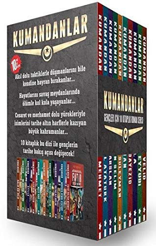 Kumandanlar Seti (10 Kitap Takım Kutulu) kitap kapağı