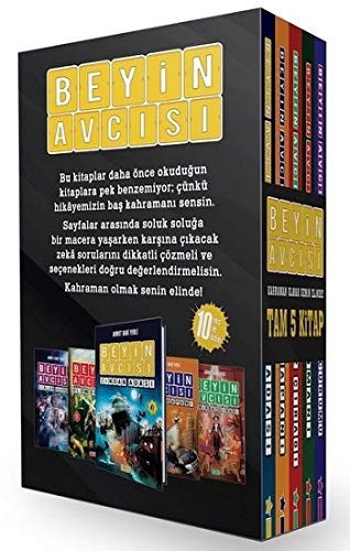Beyin Avcısı (5 Kitap Takım Kutulu) kitap kapağı