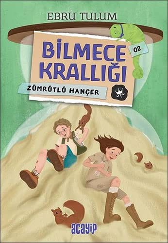 Zümrütlü Hançer / Bilmece Krallığı kitap kapağı