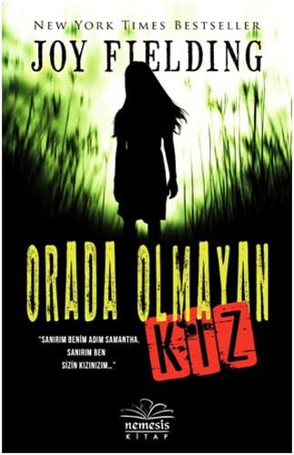 Orada Olmayan Kız kitap kapağı