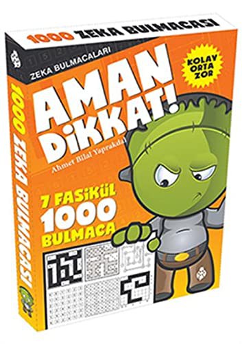 Zeka Bulmacaları: Aman Dikkat! (7 Fasikül) kitap kapağı