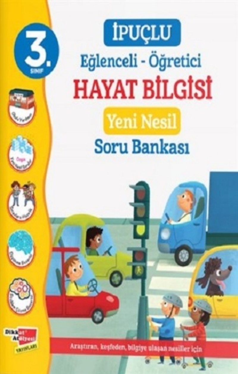 3. Sınıf Eğlenceli - Öğretici İpuçlu Hayat Bilgisi Yeni Nesil Soru Bankası kitap kapağı