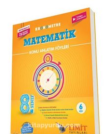 8. Sınıf Matematik Kronometre Konu Anlatım Föyleri kitap kapağı