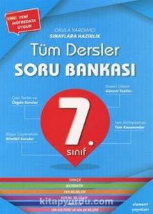 7. Sınıf Tüm Dersler Soru Bankası kitap kapağı