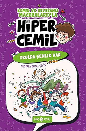 Okulda Şenlik Var / Hiper Cemil 4 kitap kapağı