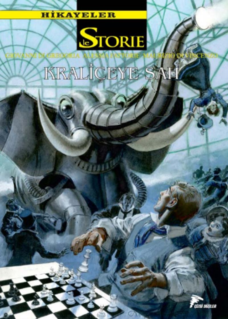 Le Storie Hikayeler 10 Kraliçeye Mat - Kafes kitap kapağı