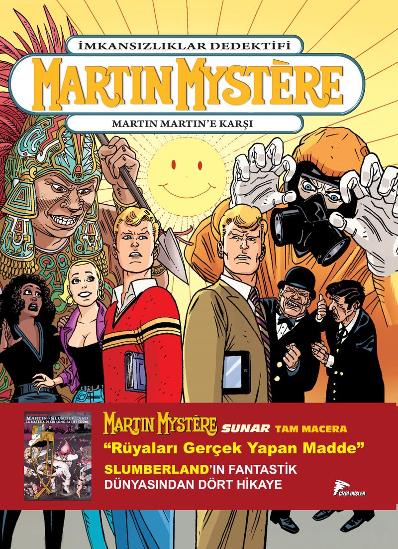 Martin Mystere Özel Seri 4 / Martin Martin'e Karşı / Blandings'teki Gizemler kitap kapağı