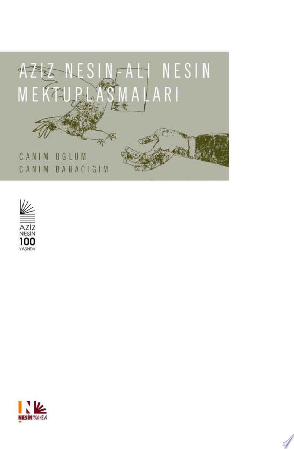 Aziz Nesin - Ali Nesin Mektuplaşmaları kitap kapağı