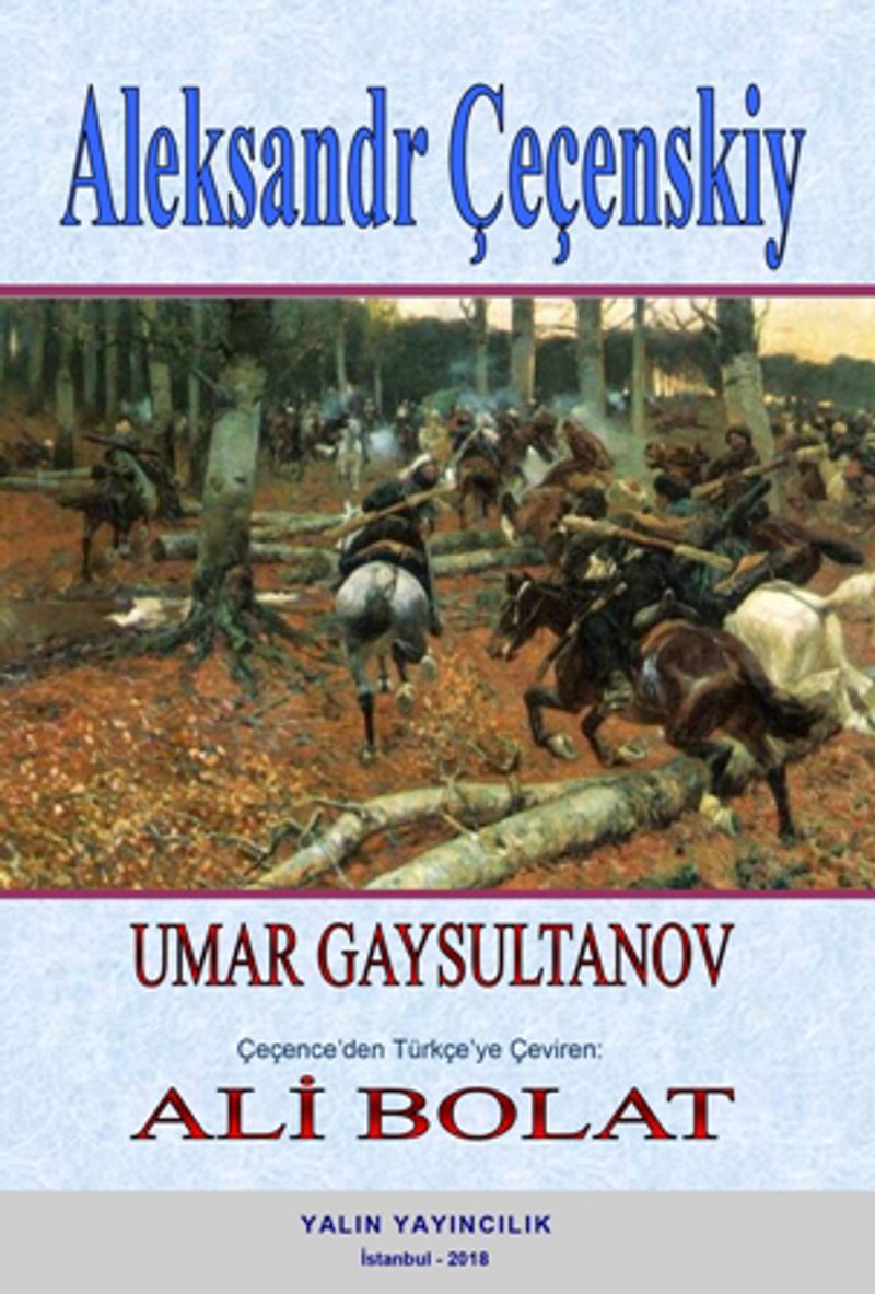 Aleksandr Çeçenskiy kitap kapağı