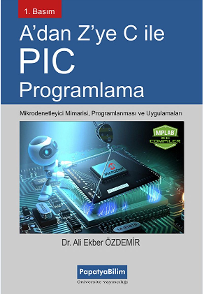 A'dan Z'ye C İle PIC Programlama kitap kapağı