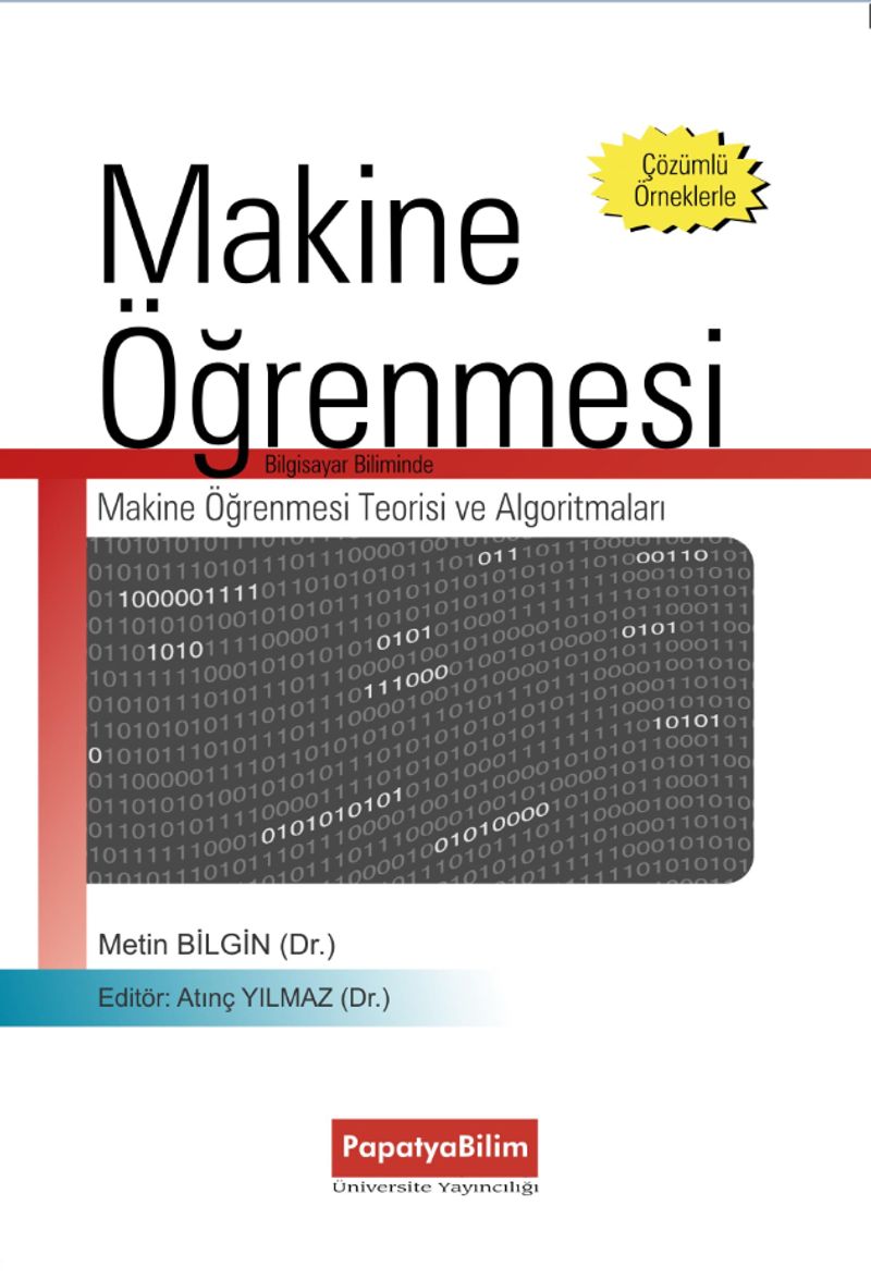 Makine Öğrenmesi kitap kapağı