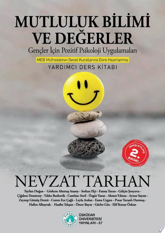 Mutluluk Bilimi ve Değerler kitap kapağı