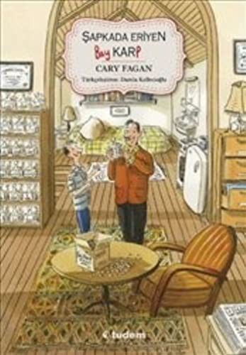 Şapkada Eriyen Bay Karp kitap kapağı