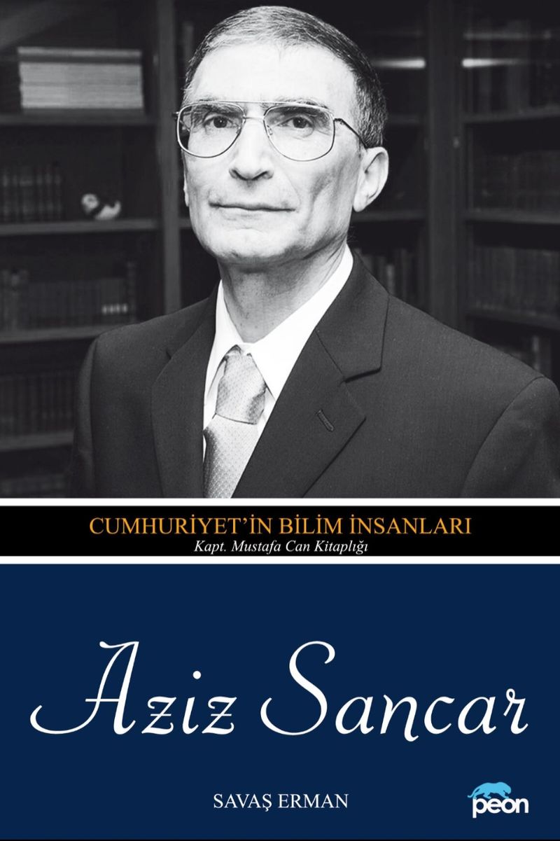 Aziz Sancar Cumhuriyet'in Bilim İnsanları kitap kapağı