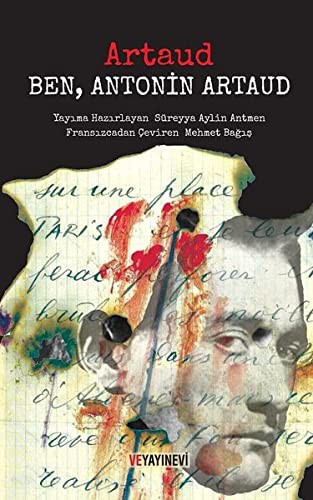 Ben Antonin Artaud kitap kapağı