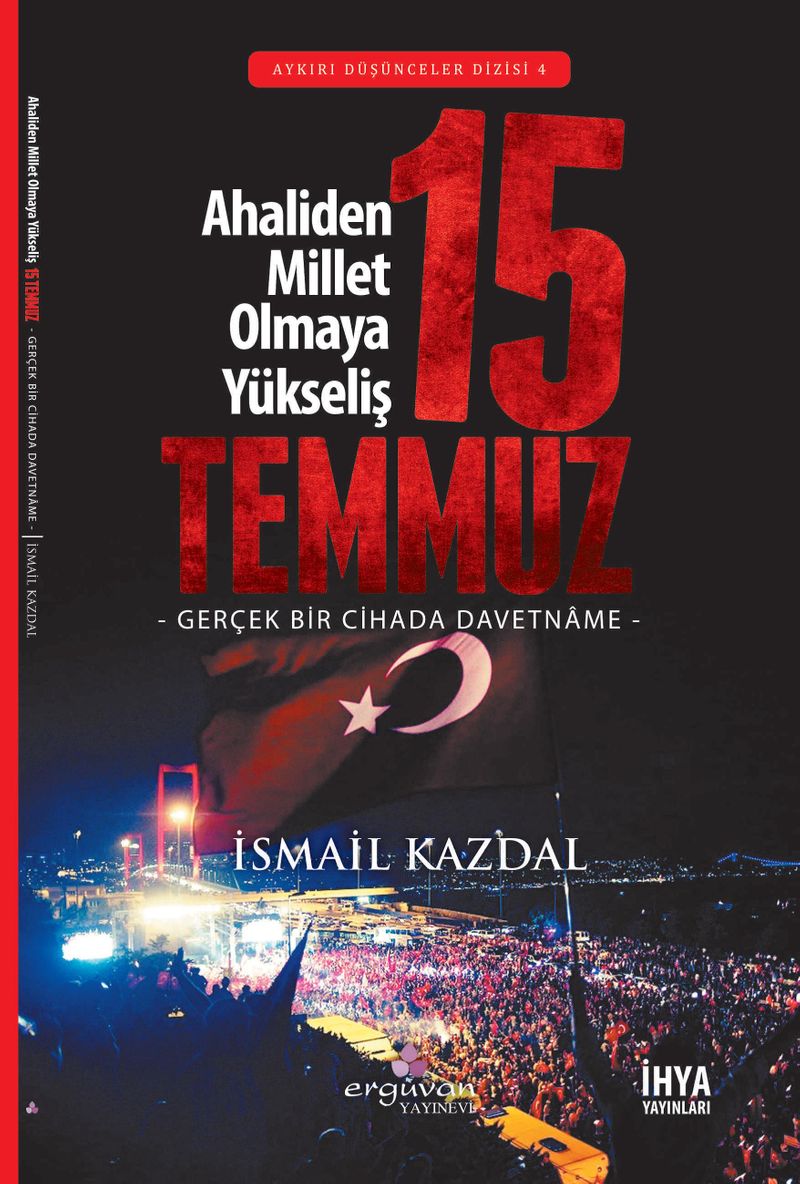 15 Temmuz Ahaliden Millet Olmaya Yükseliş kitap kapağı