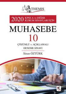Themis  KPSS Muhasebe  10 Çözümlü Deneme kitap kapağı