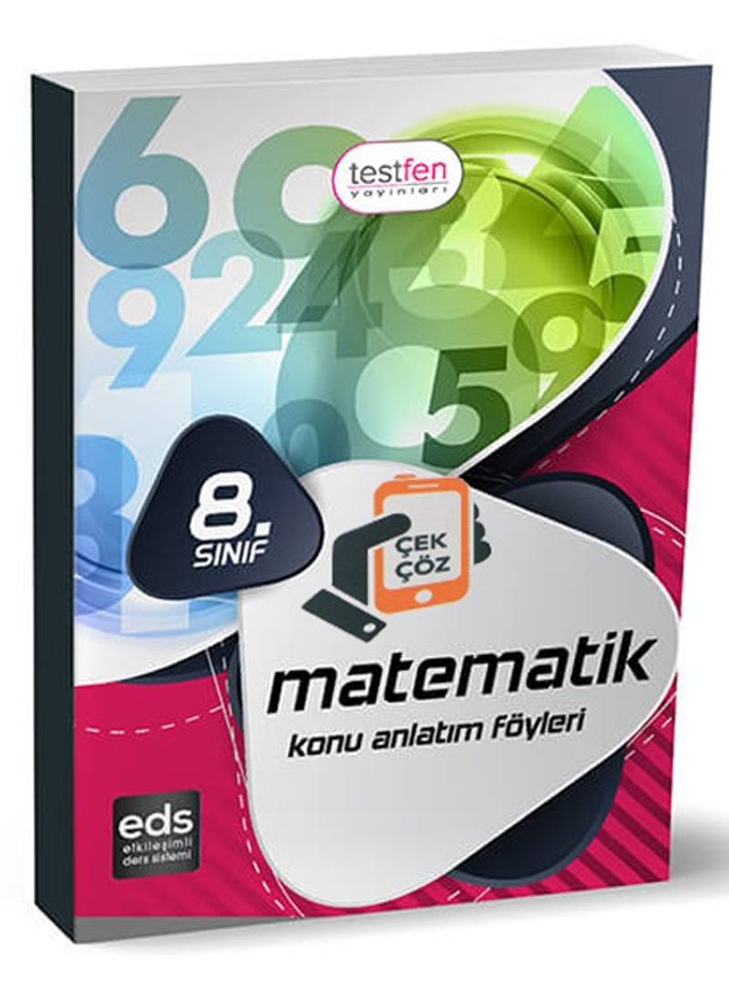 8. Sınıf Matematik Konu Anlatım Föyleri (40 Föy) kitap kapağı