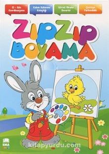 Zıp Zıp Boyama kitap kapağı