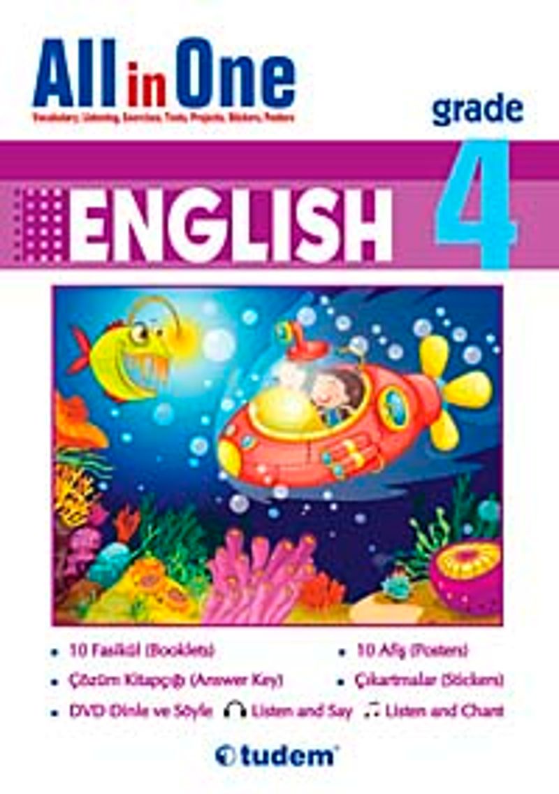 4. Grade All in One kitap kapağı