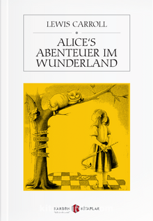 Alice's Aberteuer ım Wunderland kitap kapağı
