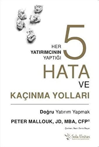 Her Yatırımcının Yaptığı Beş Hata ve Kaçınma Yolları kitap kapağı