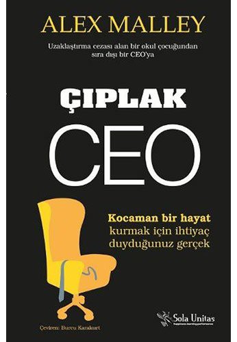 Çıplak CEO kitap kapağı
