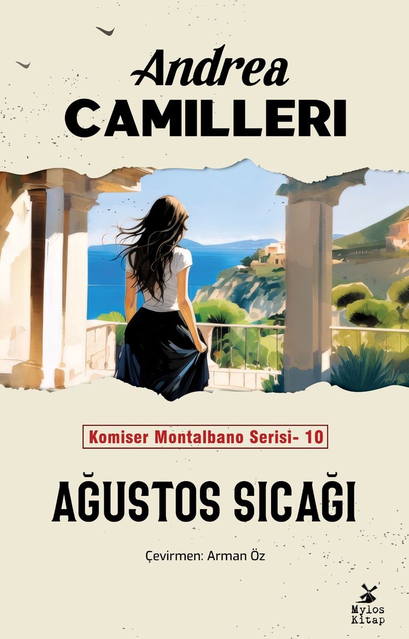Ağustos Sıcağı / Komiser Montalbano Serisi 10 kitap kapağı
