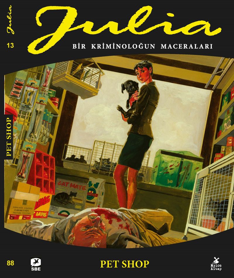 Julia: Bir Kriminoloğun Maceraları 88. Cilt: Pet Shop kitap kapağı
