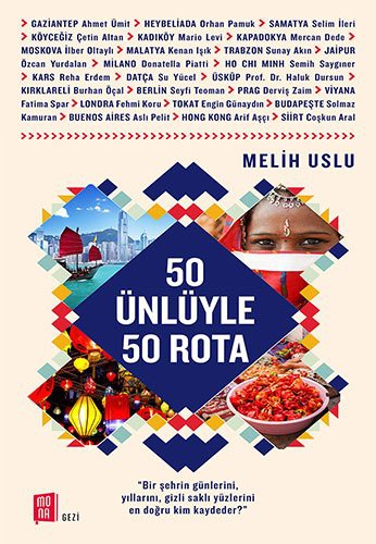 50 Ünlüyle 50 Rota kitap kapağı
