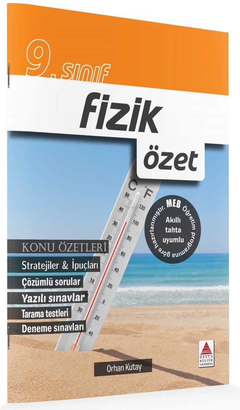 9. Sınıf Fizik Özet kitap kapağı