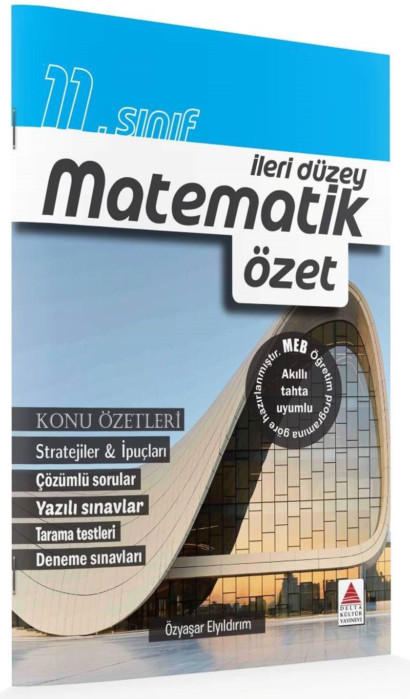 11.Sınıf Matematik Özet kitap kapağı