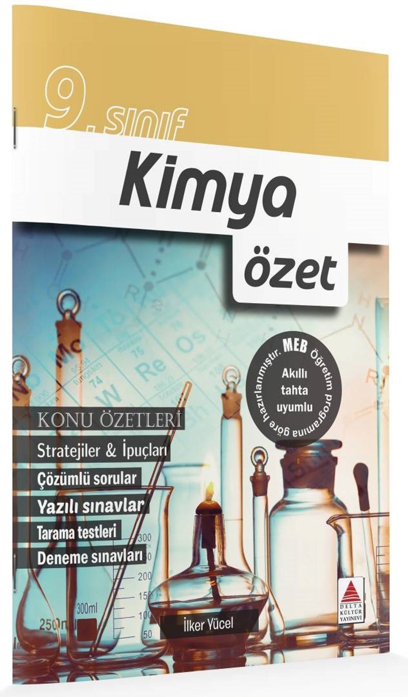 9. Sınıf Kimya Özet kitap kapağı