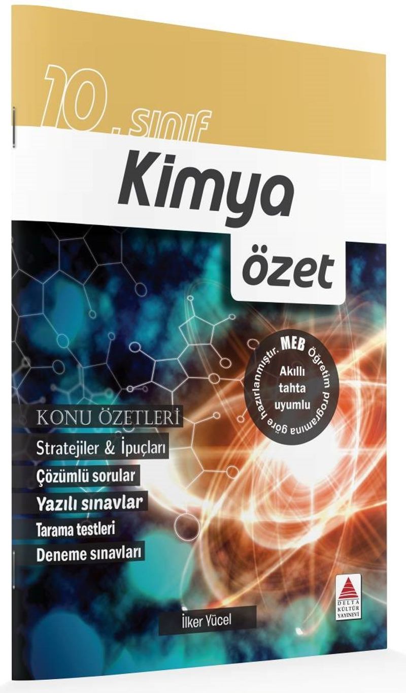 10. Sınıf Kimya Özet kitap kapağı
