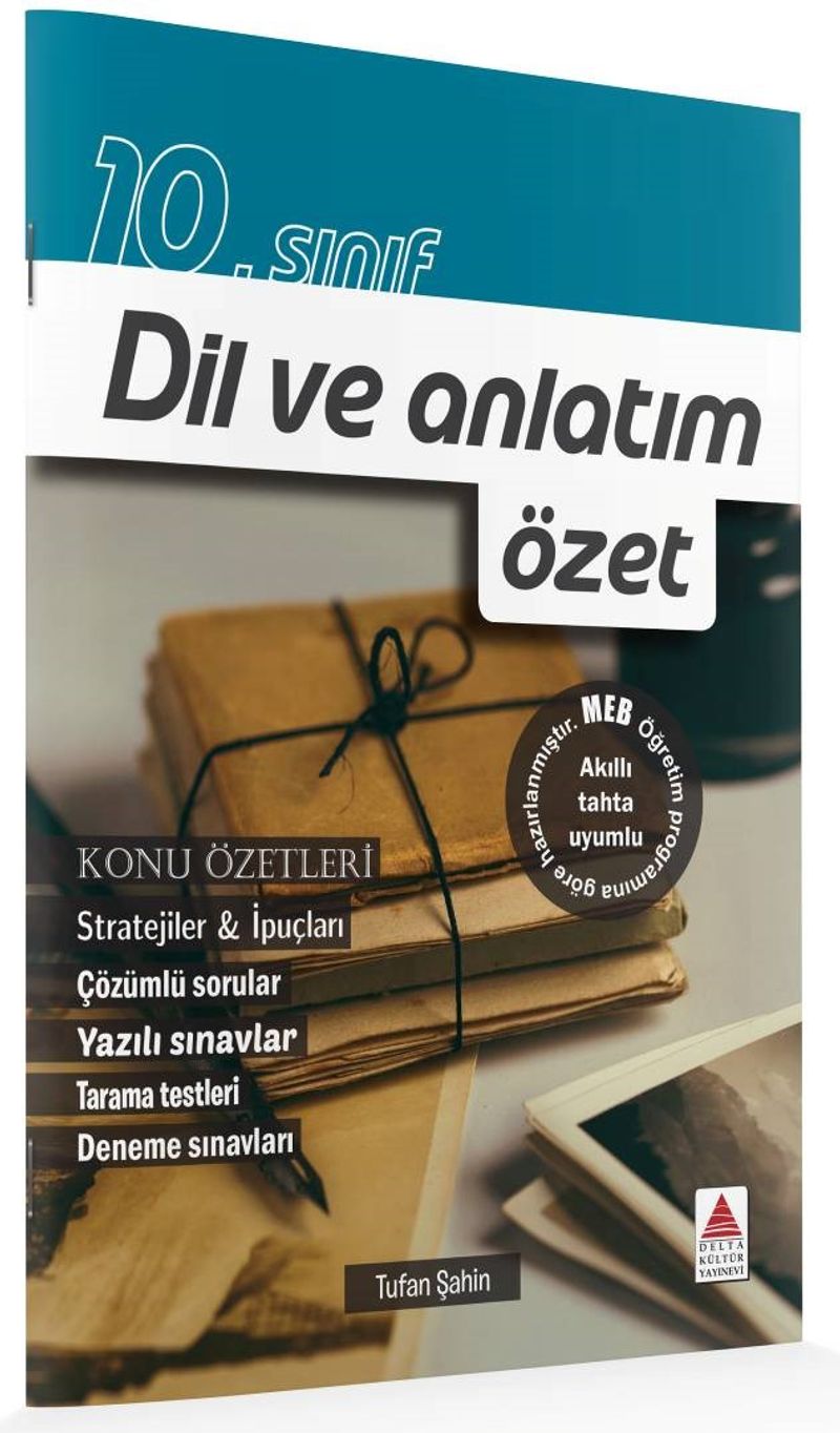 10. Sınıf Dil ve Anlatım Özet kitap kapağı