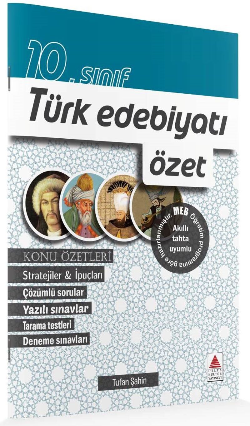 10. Sınıf Türk Edebiyatı Özet kitap kapağı