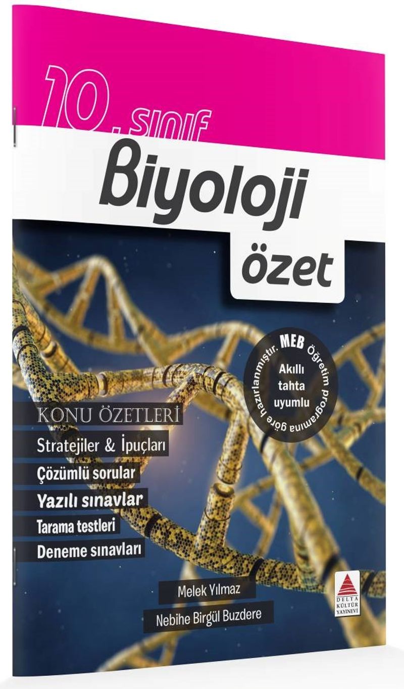 10. Sınıf Biyoloji Özet kitap kapağı