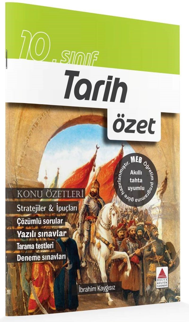 10. Sınıf Tarih Özet kitap kapağı