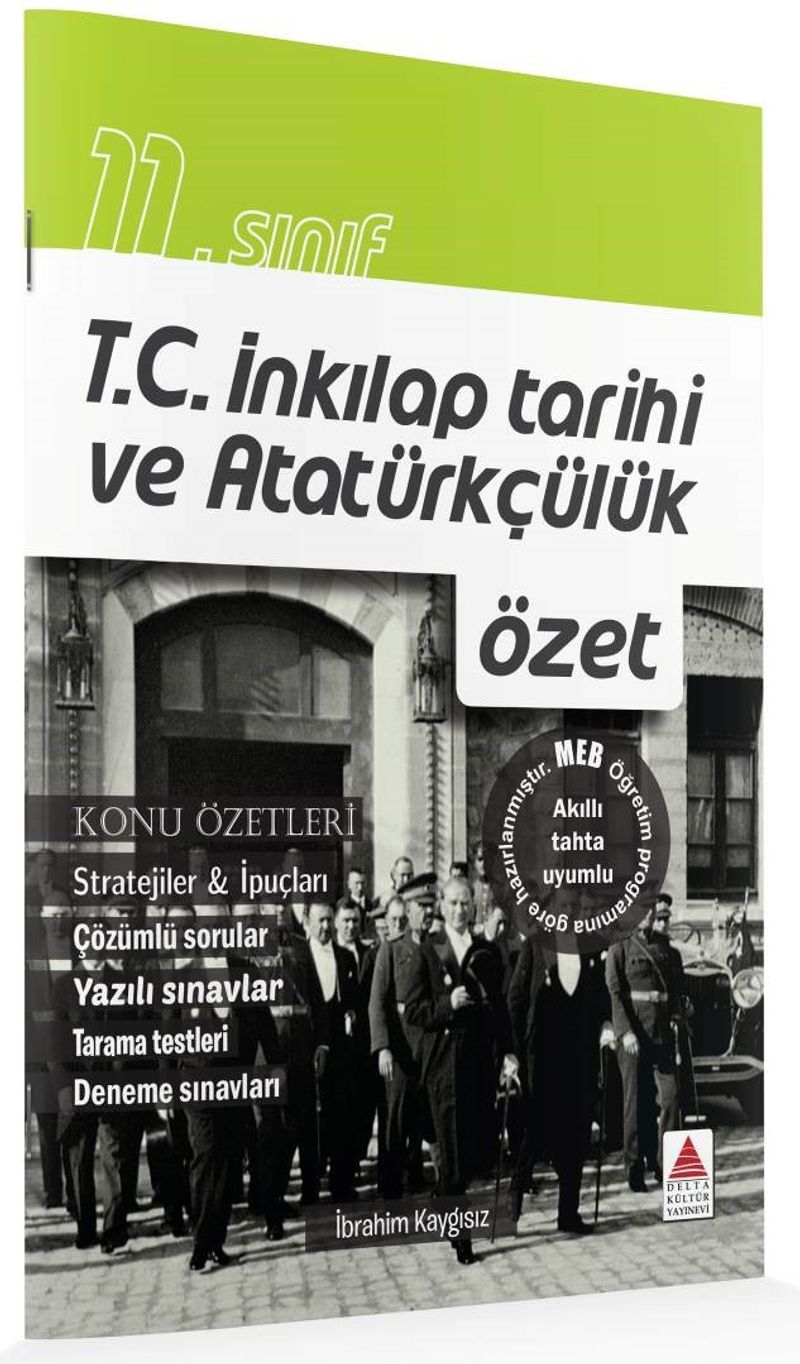 11.Sınıf T.C İnkılap Tarihi ve Atatürkçülük kitap kapağı
