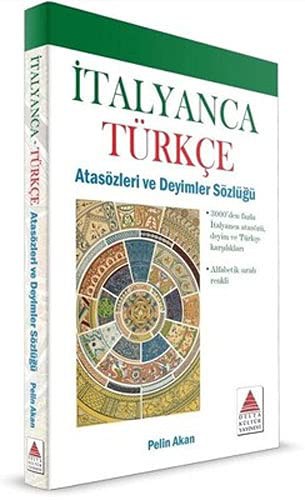 İtalyanca Türkçe Atasözleri ve Deyimler Sözlüğü kitap kapağı
