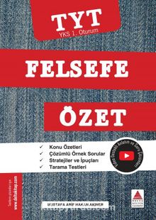 YKS 1. Oturum Felsefe Özet kitap kapağı