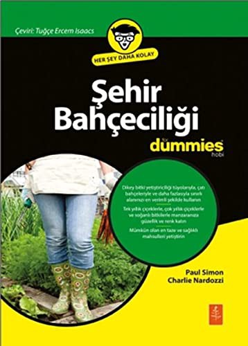 Şehir Bahçeciliği for Dummies kitap kapağı