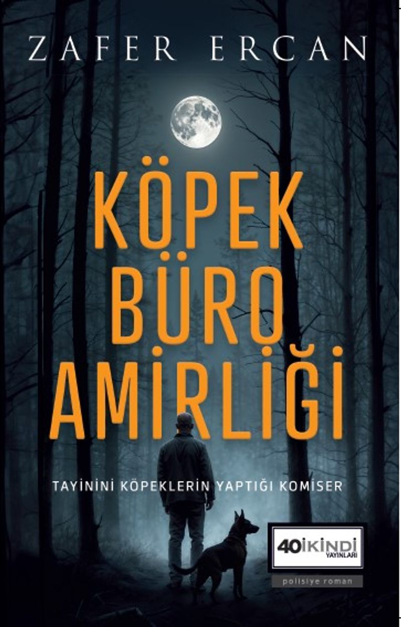Köpek Büro Amirliği Tayinini Köpeklerin Yaptığı Komiser kitap kapağı