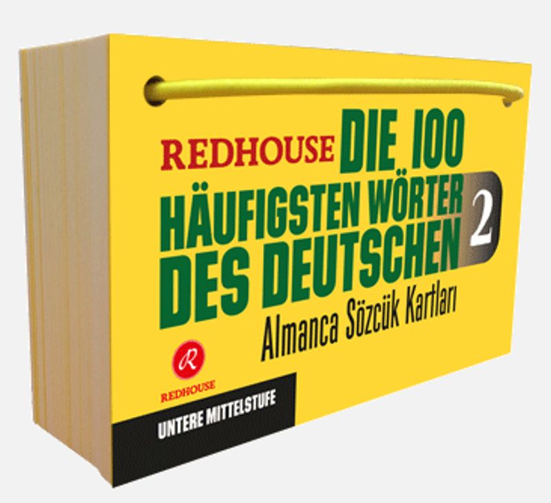 Die 100 häufigsten Wörter des Deutschen 2 (Almanca Sözcük Kartları 12 kitap kapağı