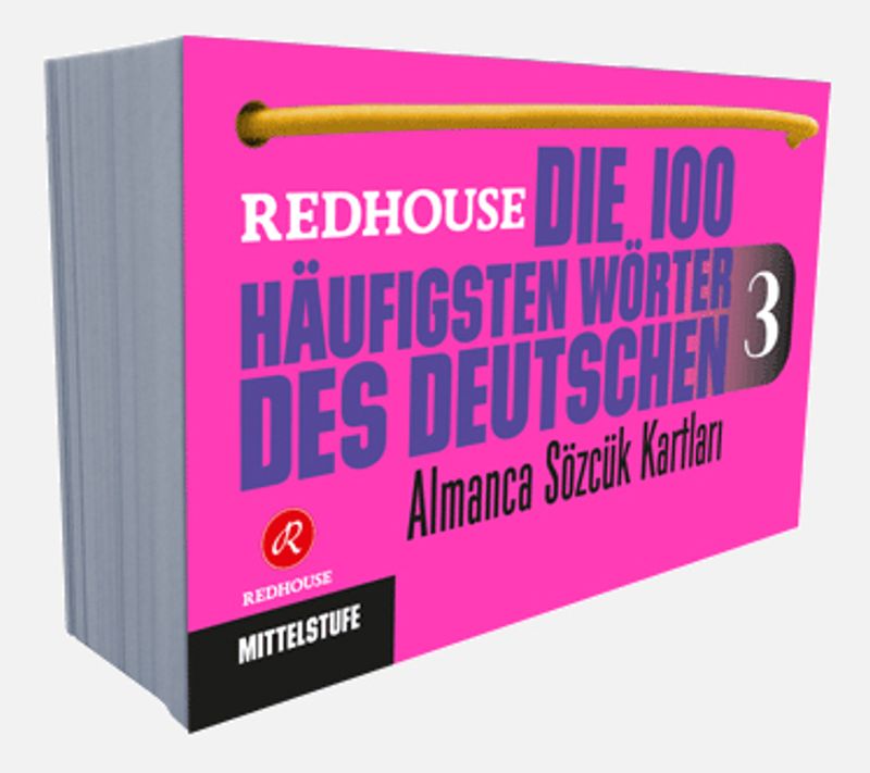 Die 100 häufigsten Wörter des Deutschen 3 (Almanca Sözcük Kartları 3) kitap kapağı