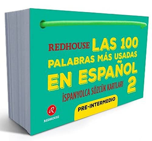 Las 100 Palabras Mas Usadas En Espanol 2 (Redhouse İspanyolca Sözcük Kartları) kitap kapağı
