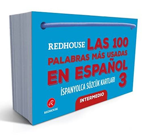 Las 100 Palabras Mas Usadas En Espanol 3 (Redhouse İspanyolca Sözcük Kartları) kitap kapağı