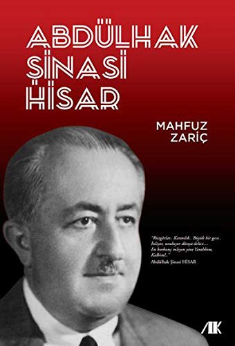 Abdülhak Şinasi Hisar kitap kapağı