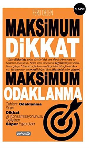 Maksimum Dikkat Maksimum Odaklanma kitap kapağı