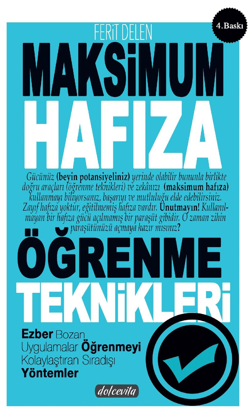Maksimum Hafıza Öğrenme Teknikleri kitap kapağı
